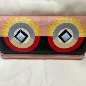 Fendi monster wallet